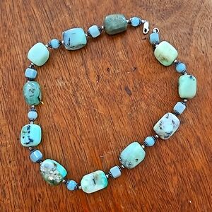 Necklace, length is 17 inches